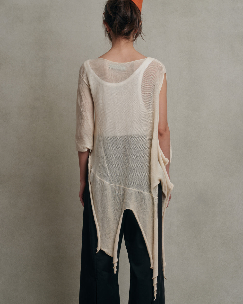 Tao Barbara bologna - One sleeve shear top