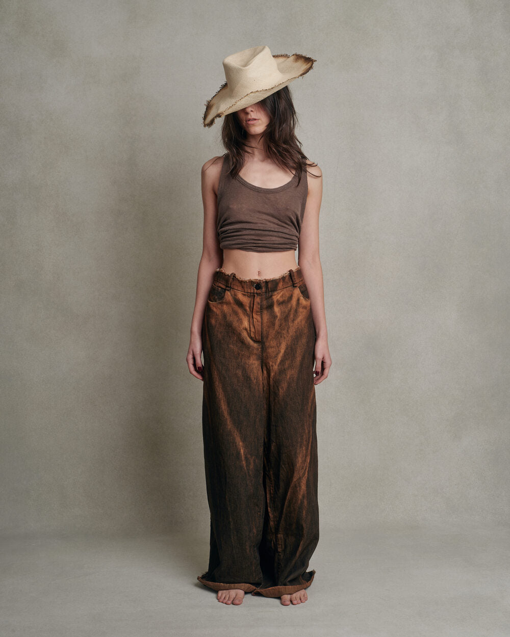 Masnada Italy - Pantalon wide