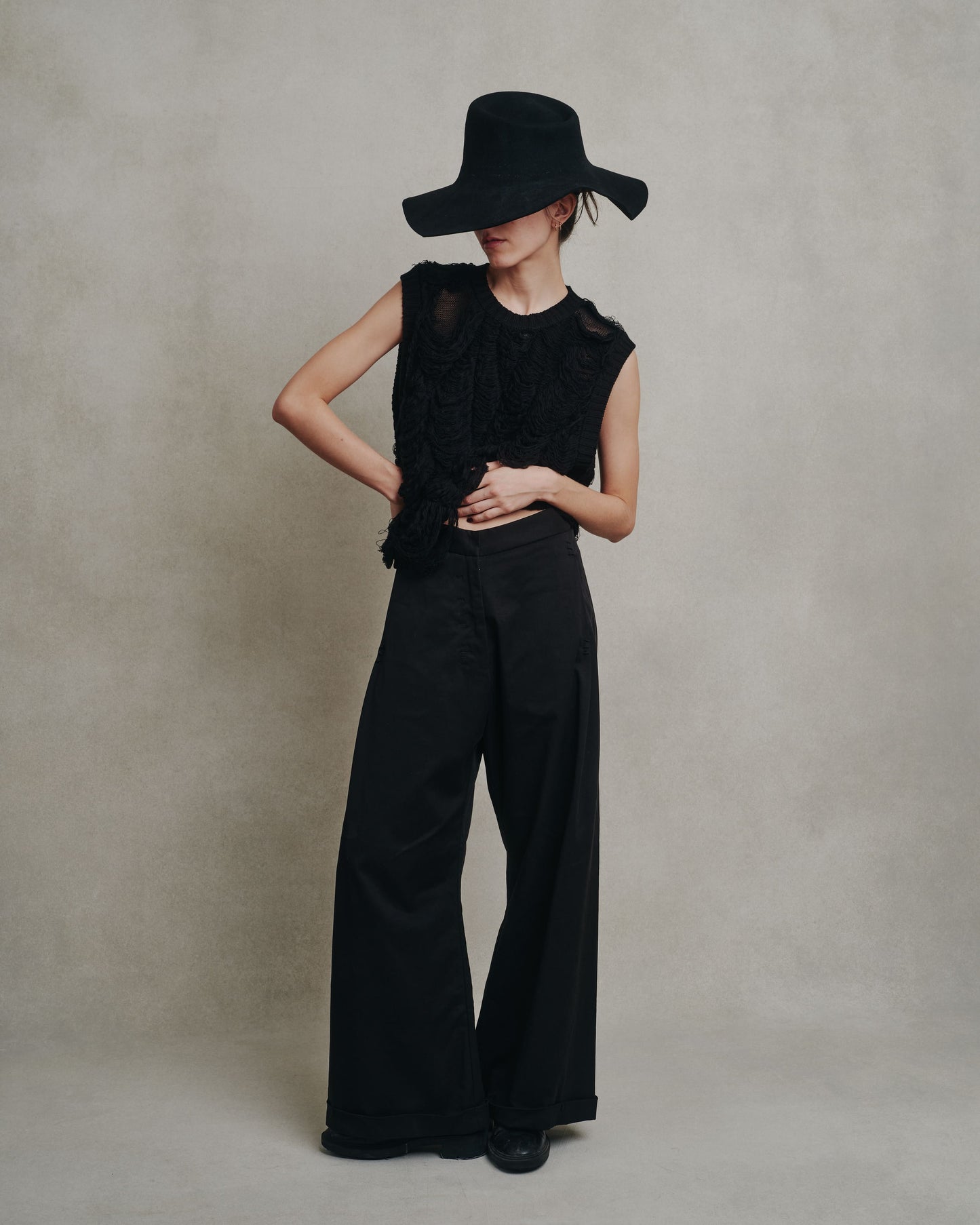 Isabel benenato - Sleeveless textured top