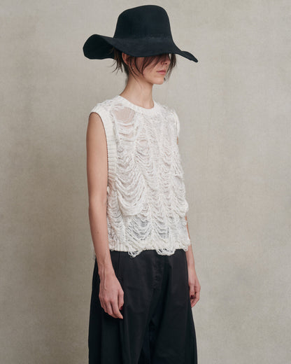 Isabel benenato - Sleeveless textured top