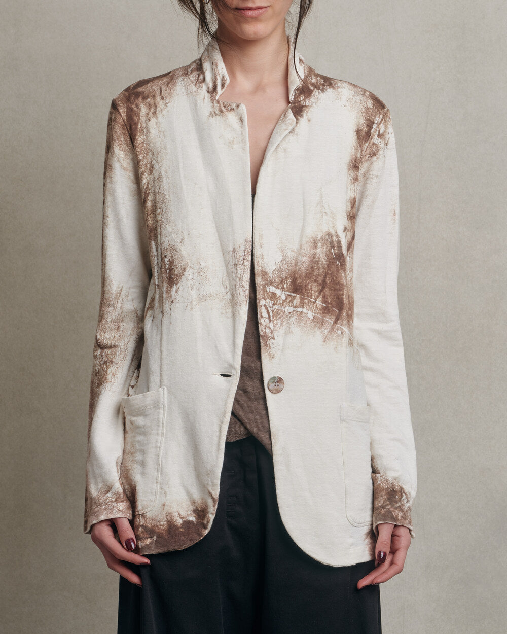 Avant toi - Cardigan estampado tie dye