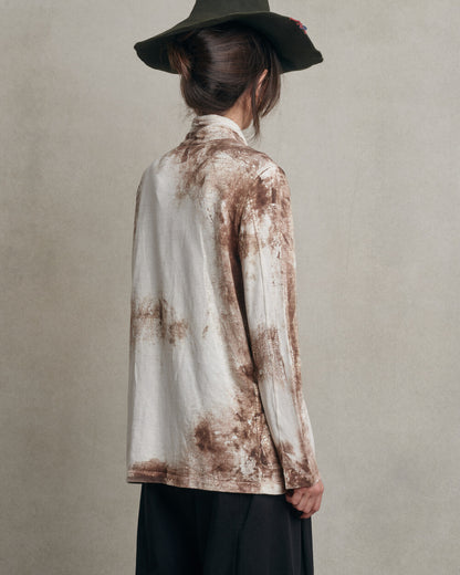 Avant toi - Cardigan estampado tie dye