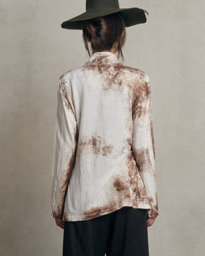 Avant toi - Cardigan estampado tie dye