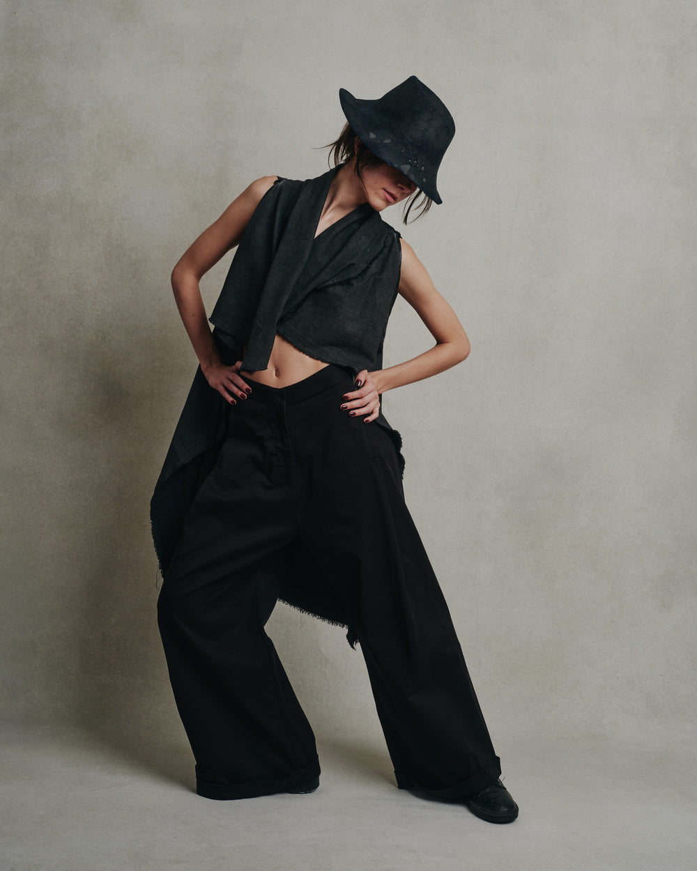 Simona tagliaferri - Sleevless vest / cape