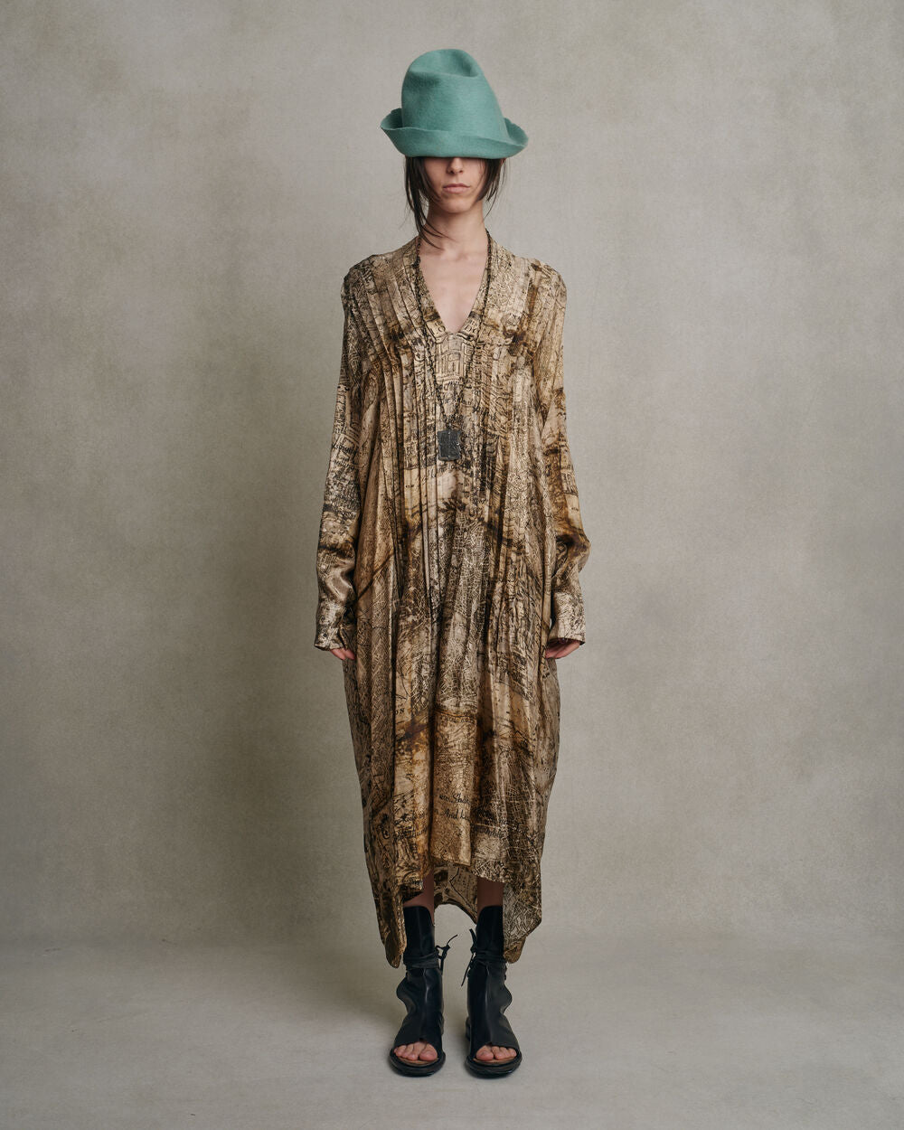Masnada Italy - Vestido midi