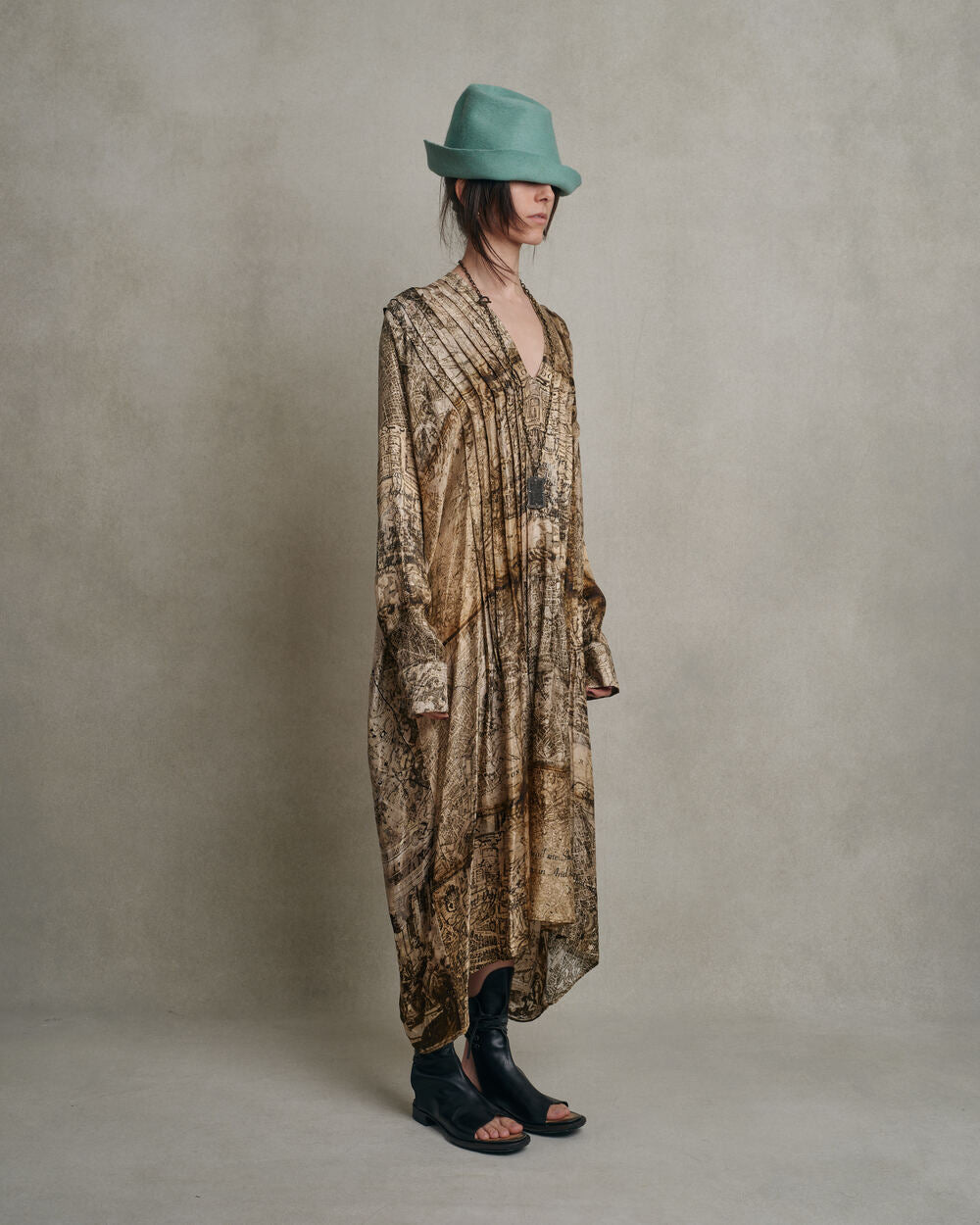 Masnada Italy - Vestido midi