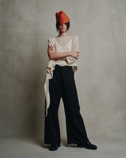Tao Barbara bologna - One sleeve shear top