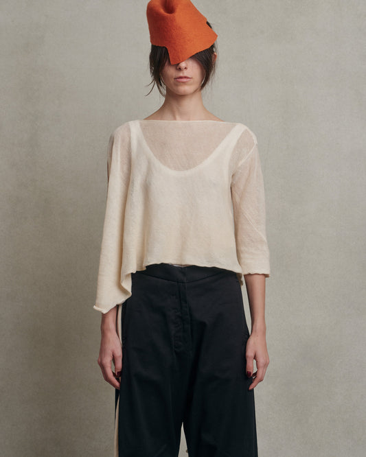 Tao Barbara bologna - One sleeve shear top