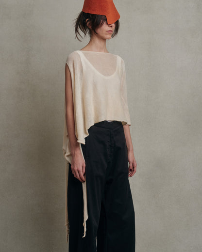 Tao Barbara bologna - One sleeve shear top