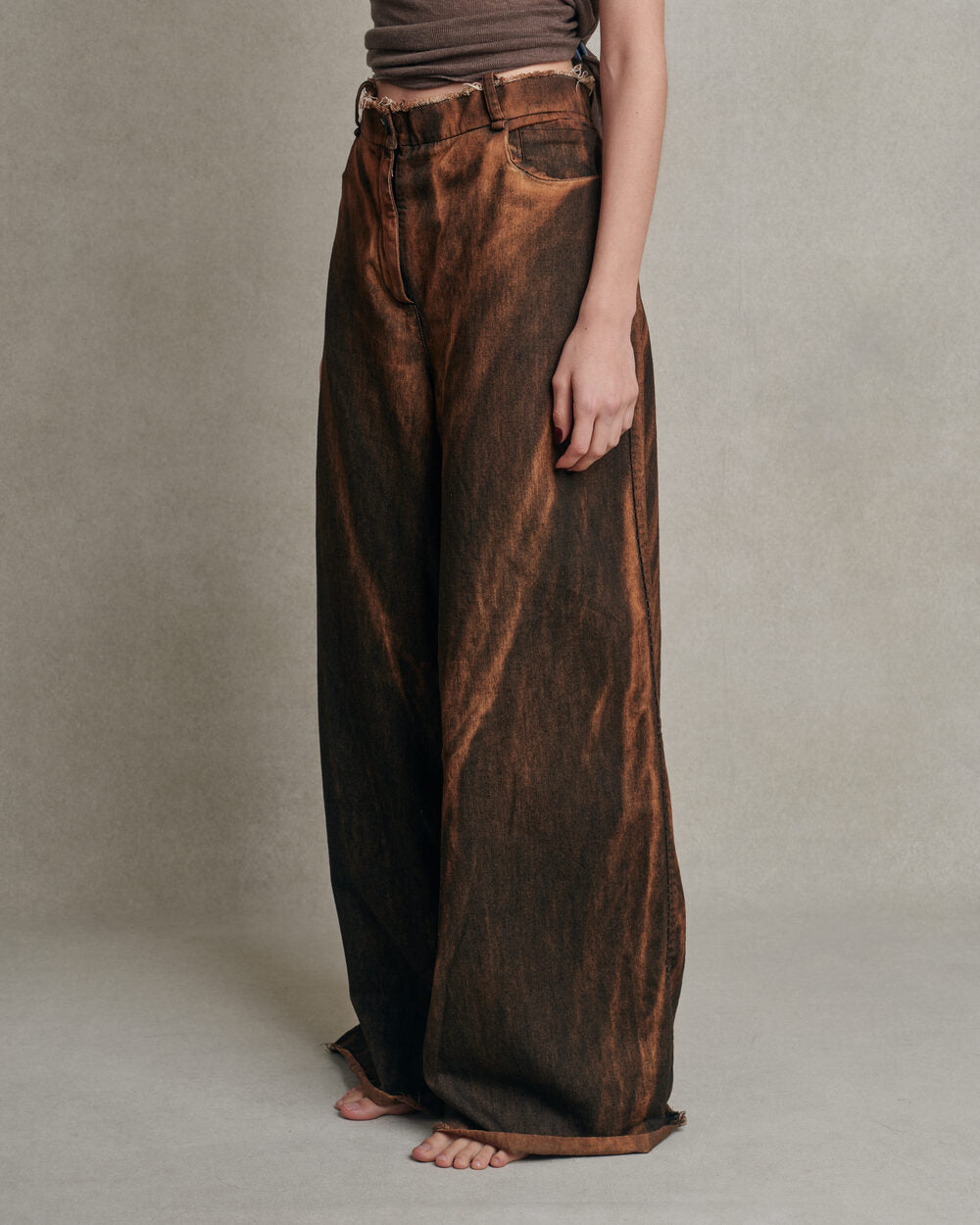 Masnada Italy - Pantalon wide