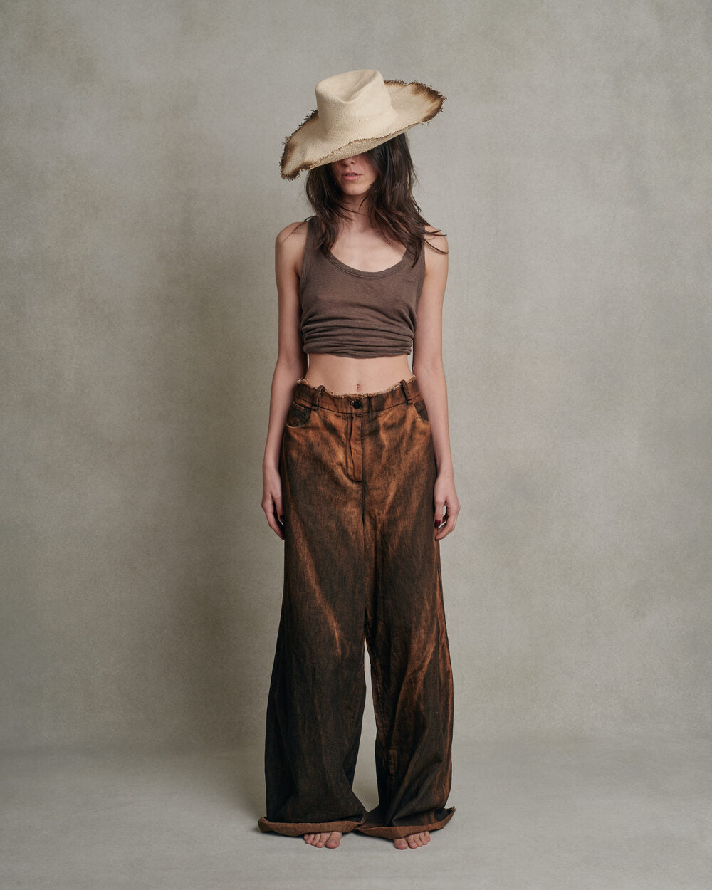 Masnada Italy - Pantalon wide